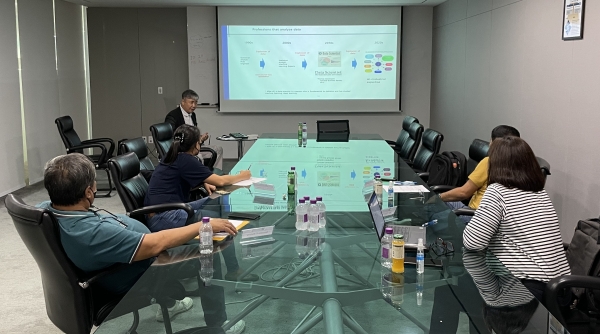 필리핀 기상청 공무원 연수 중인 한국종합기술 /한국종합기술